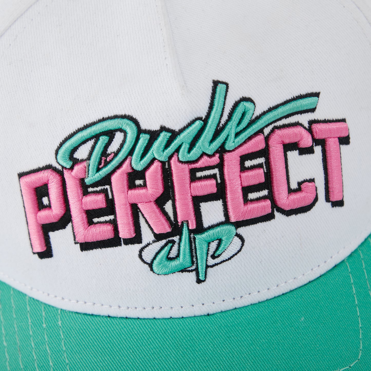 Retro Dude Script Snapback Hat