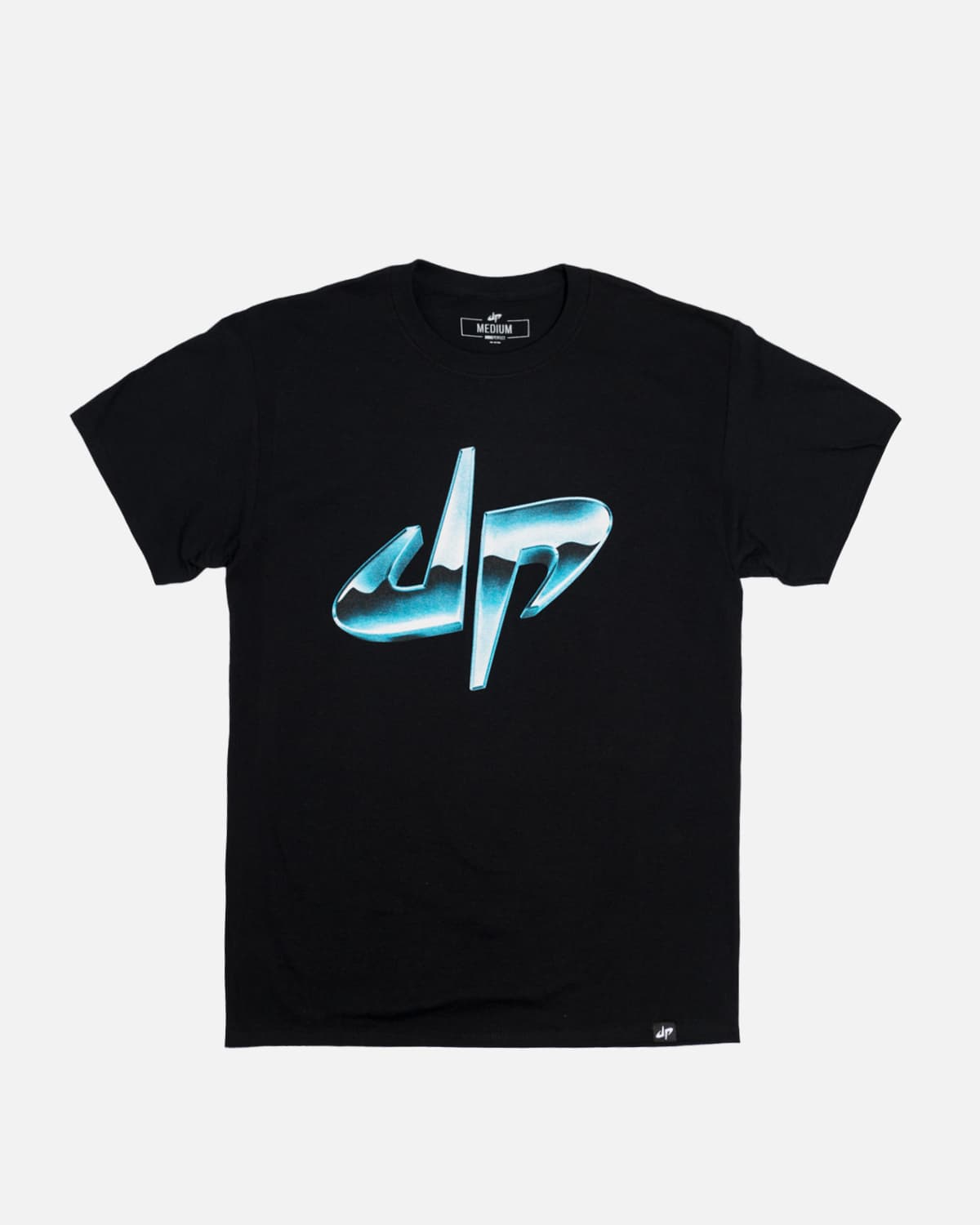 Chrome Logo Tee (Black)