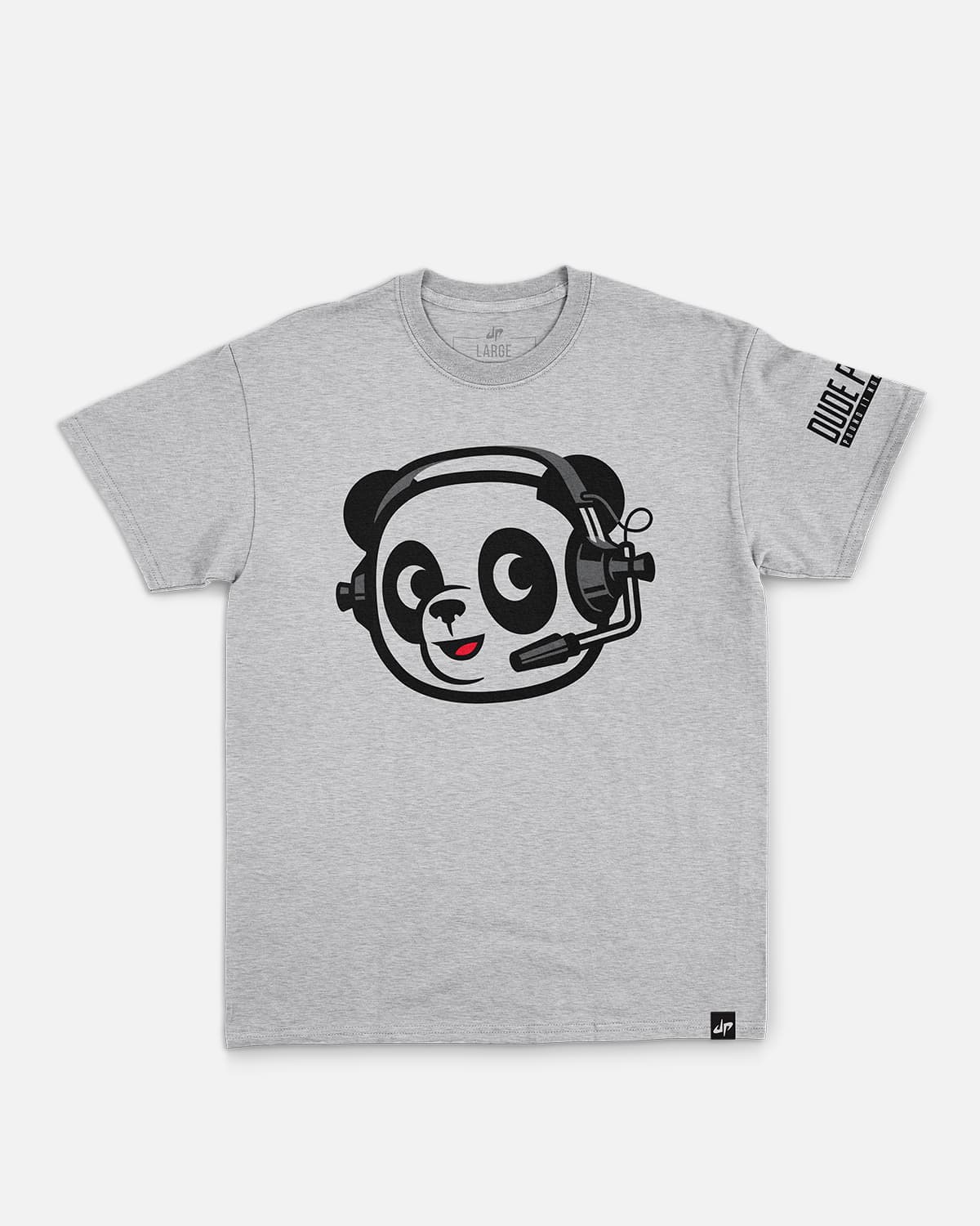 John Panda Headset Tee (Grey)