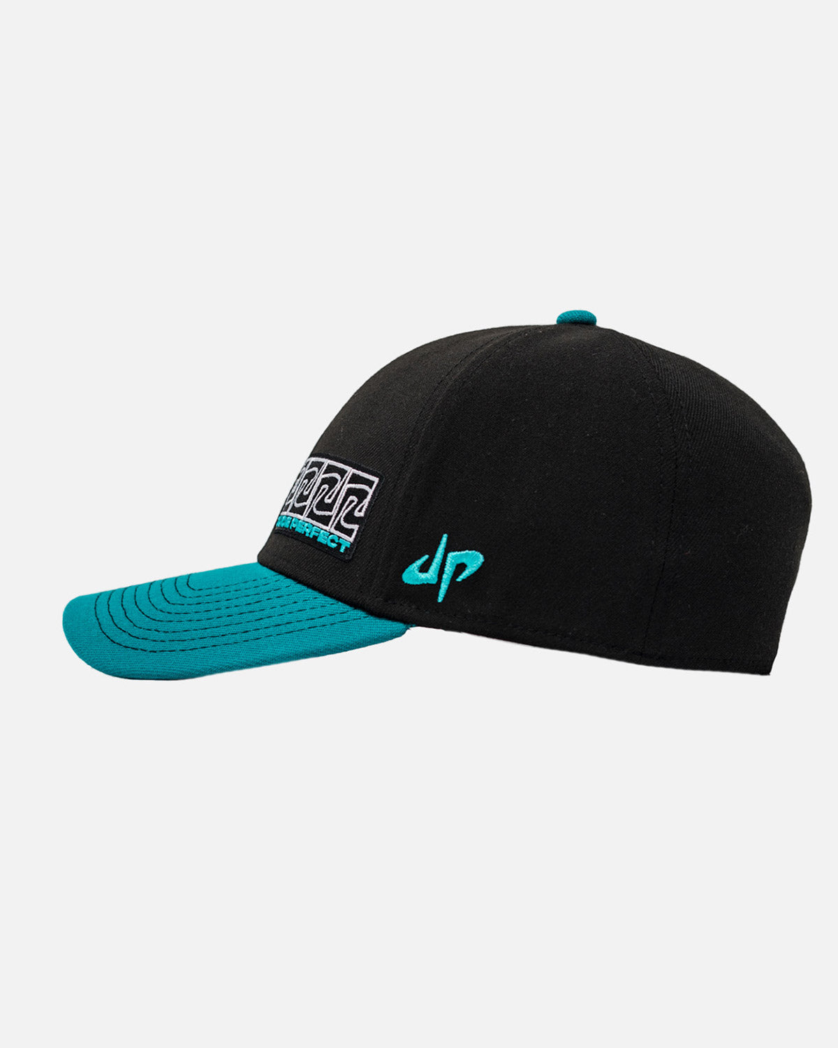 Repeater Stretch Fit Hat (Black/Mint)