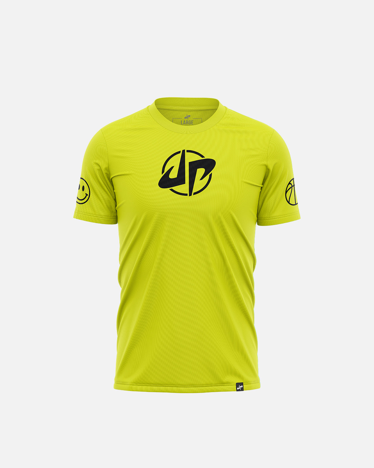 Triple Double Performance Tee (Neon Yellow)