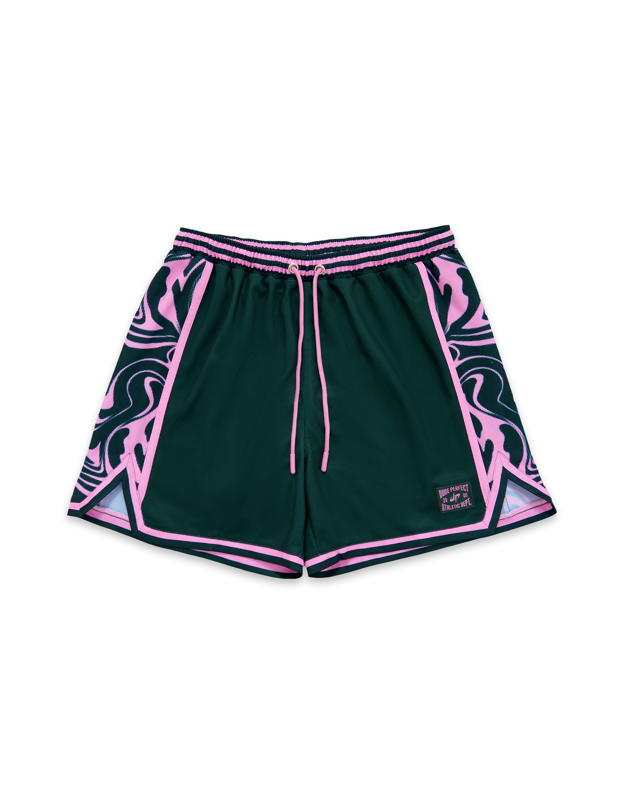 Youth Trick Shot Mesh Shorts - Deep Green – Dude Perfect Official