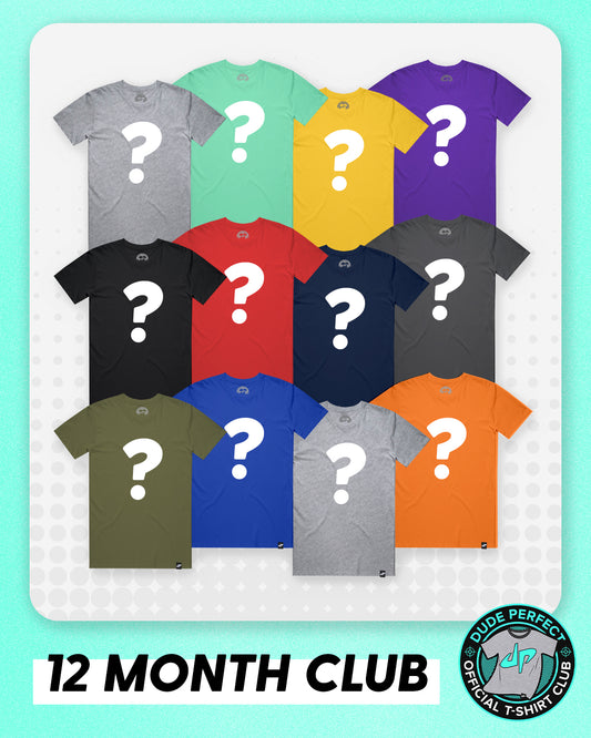 Official T-Shirt Club - 12 Month Recurring Subscription