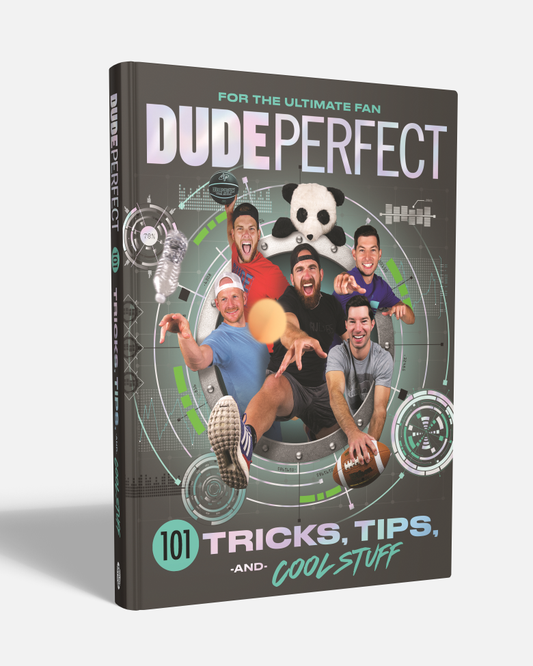 AUTOGRAPHED - Dude Perfect '101 Tricks, Tips, and Cool Stuff' Book