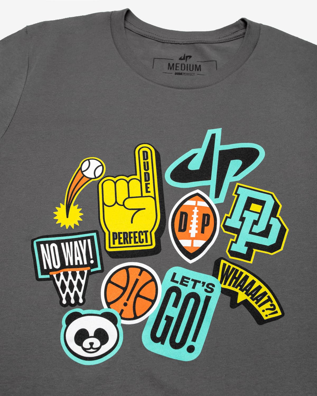 Game Time Tee (Charcoal)