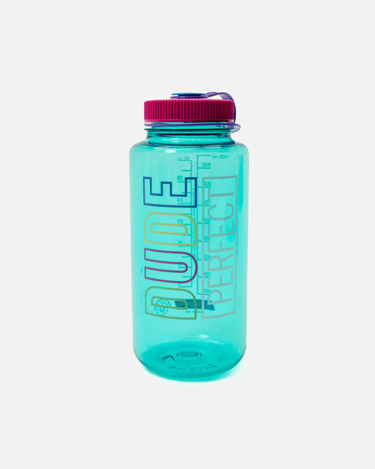 Neon Epic Shot 32 oz. Wide Mouth Nalgene (Blue)