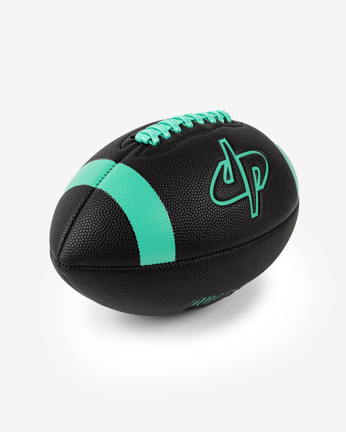 Dude Perfect Official Junior Football (Black/Mint)