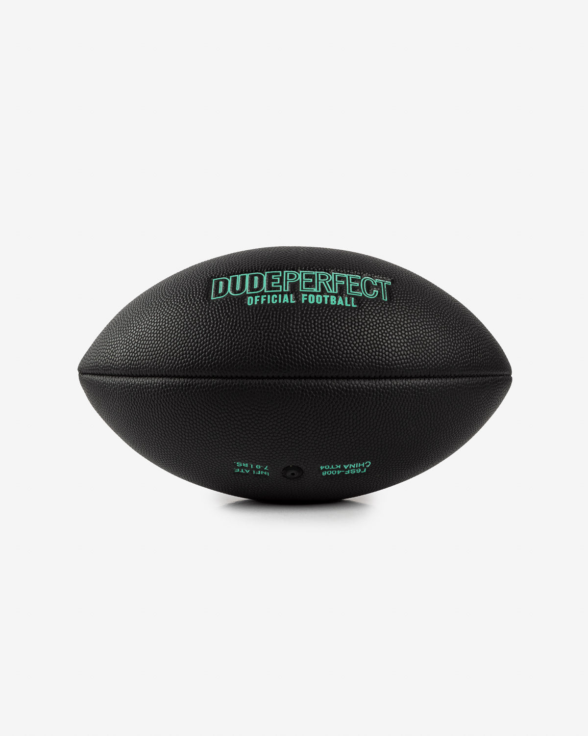 Dude Perfect Official Junior Football (Black/Mint)