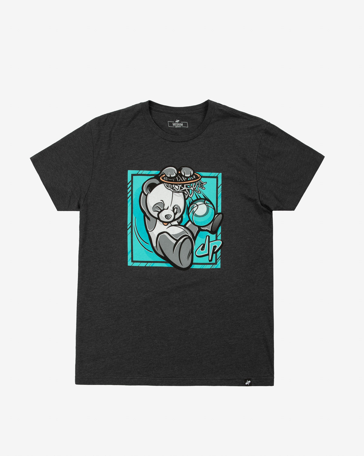 Panda Dunk Tee (Charcoal)