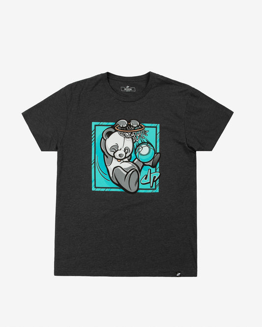 Panda Dunk Tee (Charcoal)