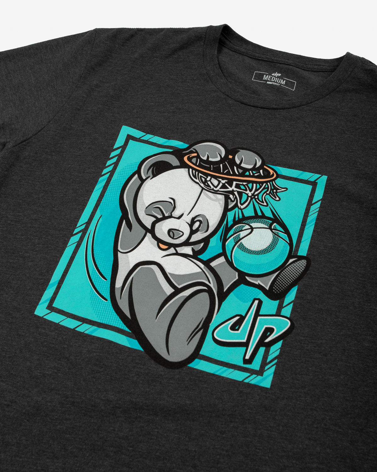 Panda Dunk Tee (Charcoal)