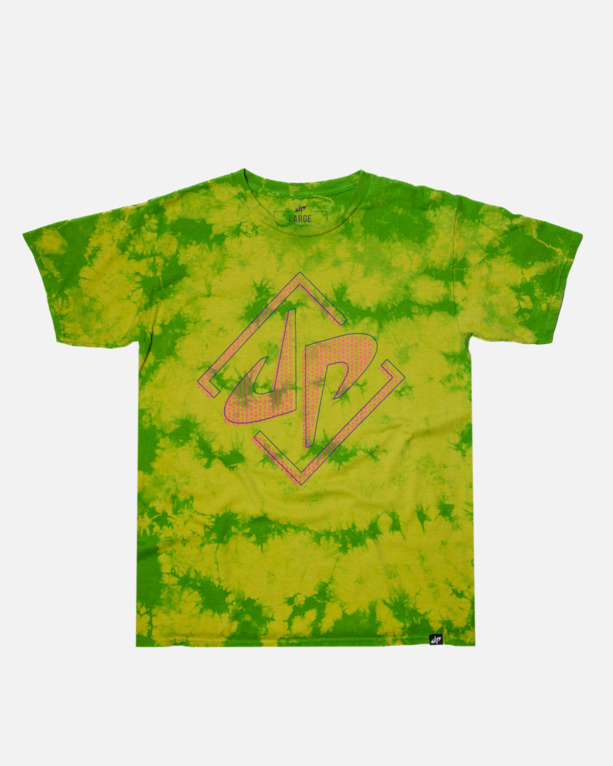 Pound It 2.0 Tie Dye Tee (Yellow/Green)