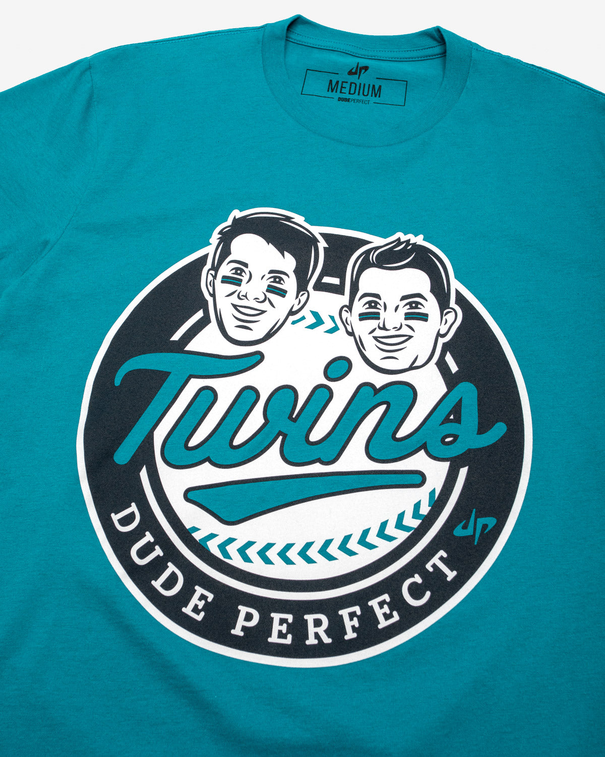 Twins Tee (Tropical Blue)