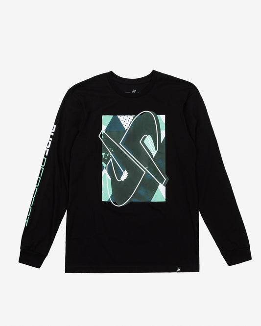Prism Long Sleeve Tee (Black)