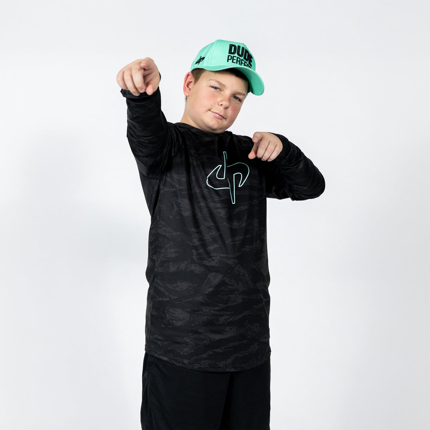DP Performance Youth Hooded Tee