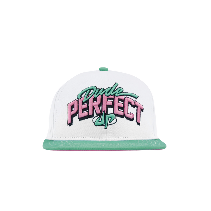 Retro Dude Script Snapback Hat