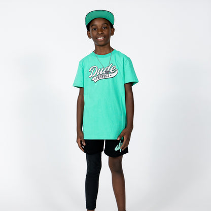 Dude Pennant Youth Tee