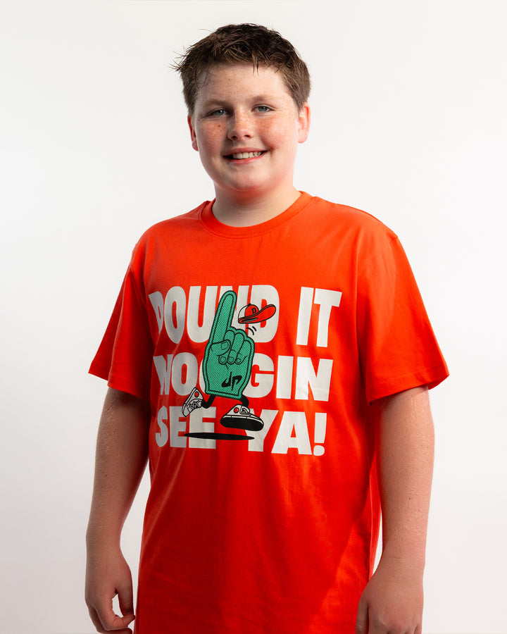 Pound It T-Shirt - Youth - Orange