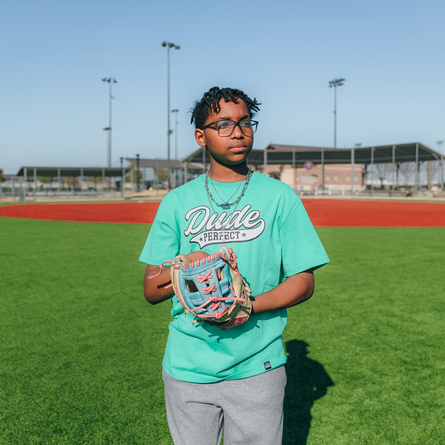 Dude Pennant Youth Tee