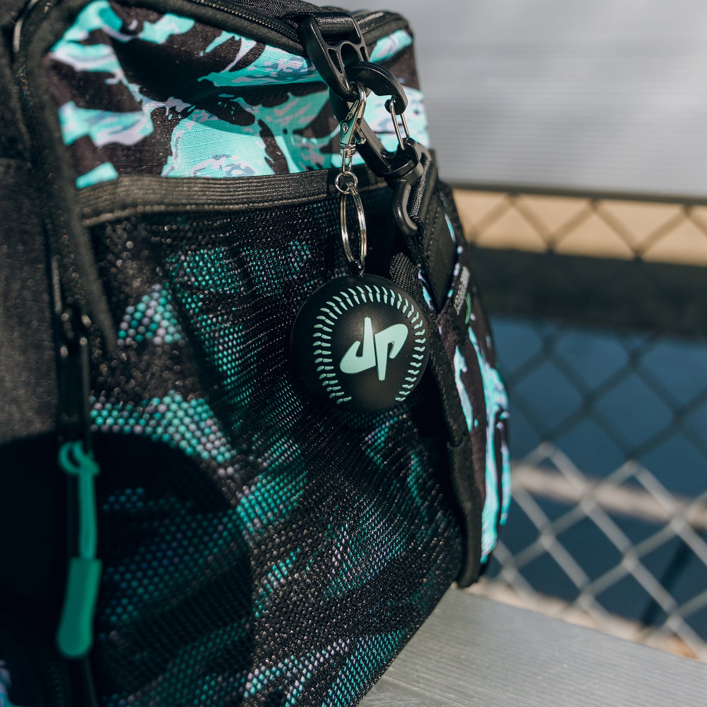 Mini Baseball Keychain