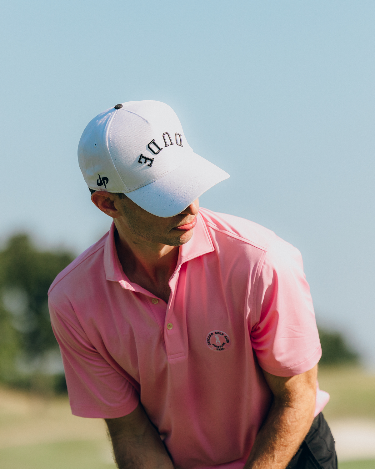 The DUDE Hat - White/Black