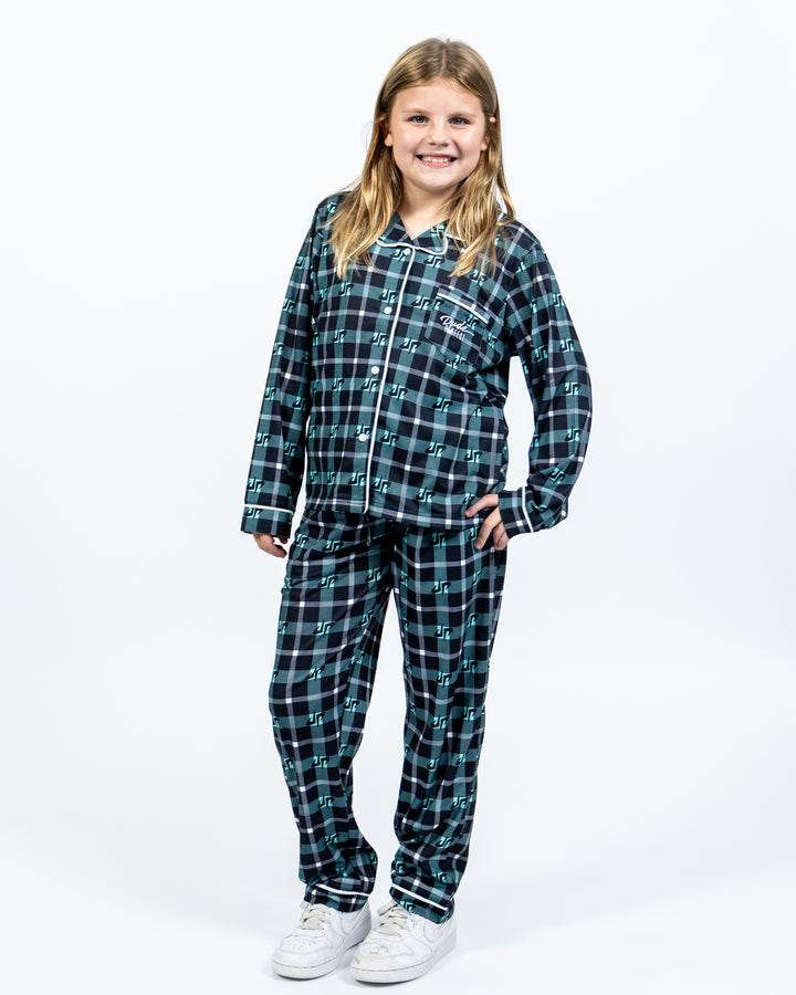 DP Plaid Pajama Set - YOUTH