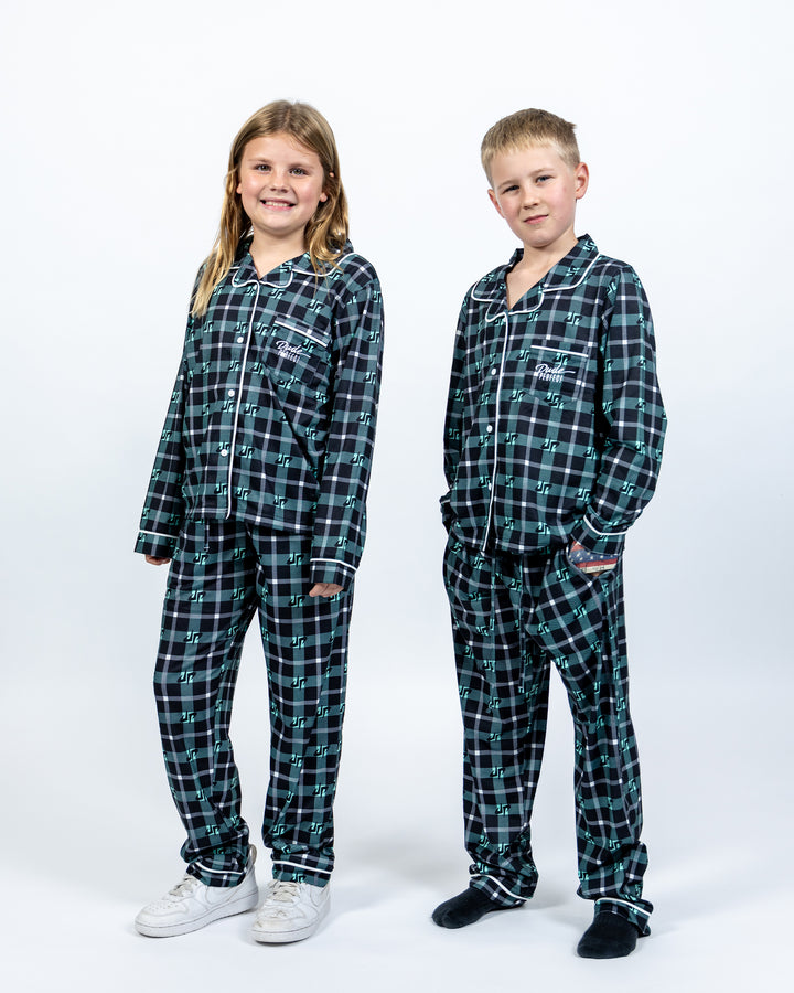 DP Plaid Pajama Set - YOUTH