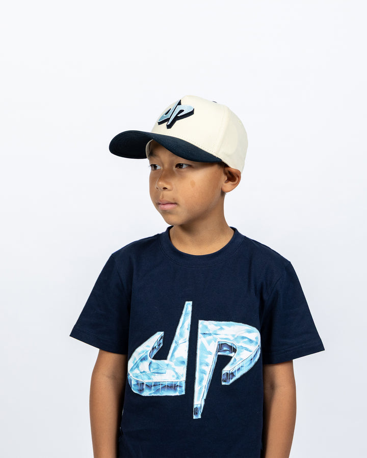 DP Dimensional Hat Cream & Navy