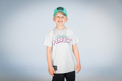 Dude Script Youth Performance Tee