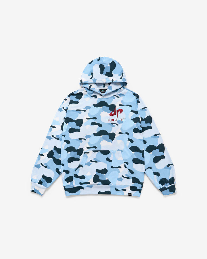 DP Blue Camo Hoodie - Adult