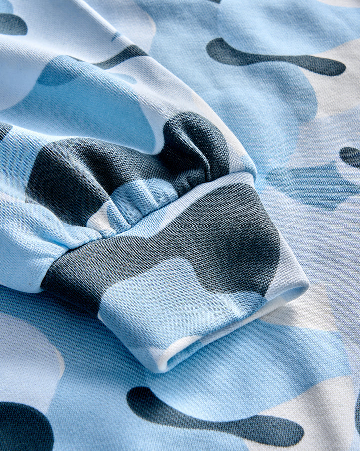 DP Blue Camo Hoodie - Youth