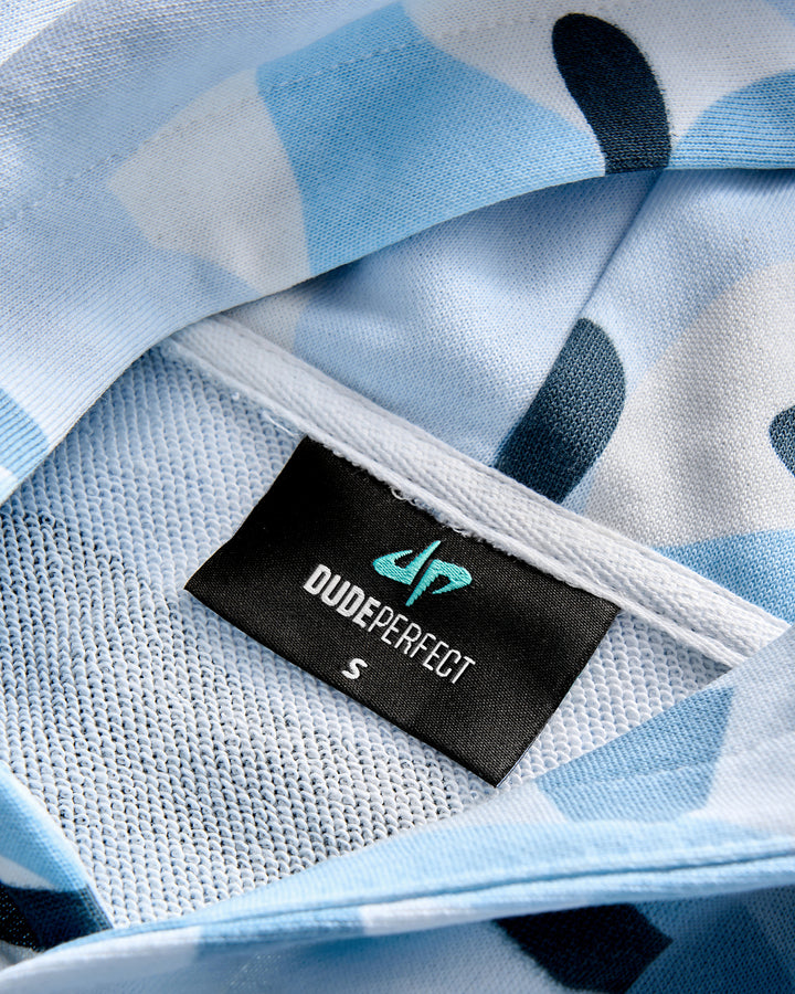 DP Blue Camo Hoodie - Adult