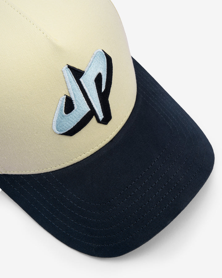 DP Dimensional Hat Cream & Navy