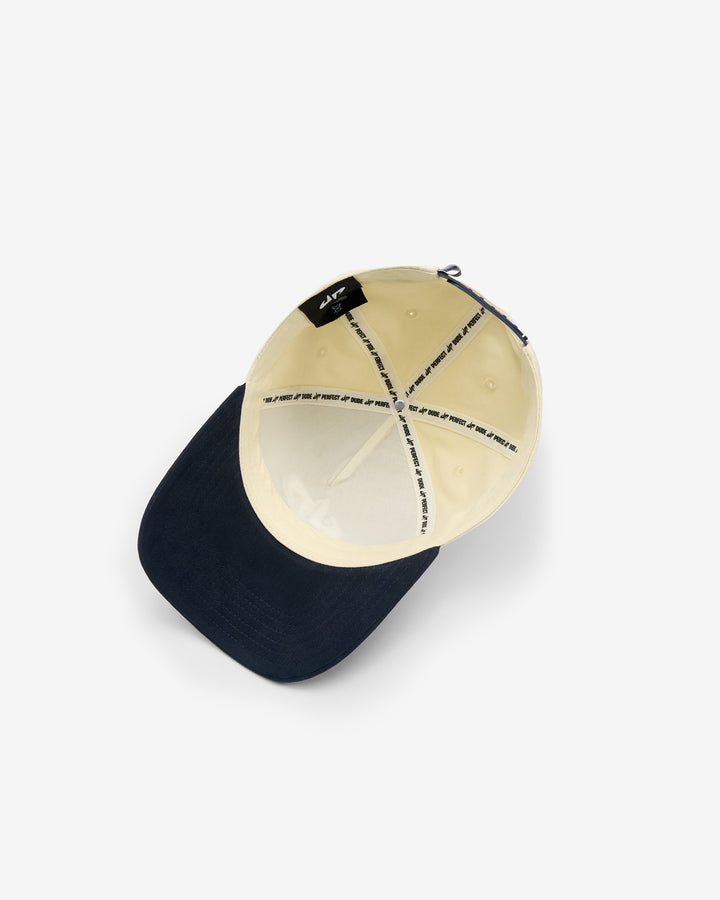 DP Dimensional Hat Cream & Navy