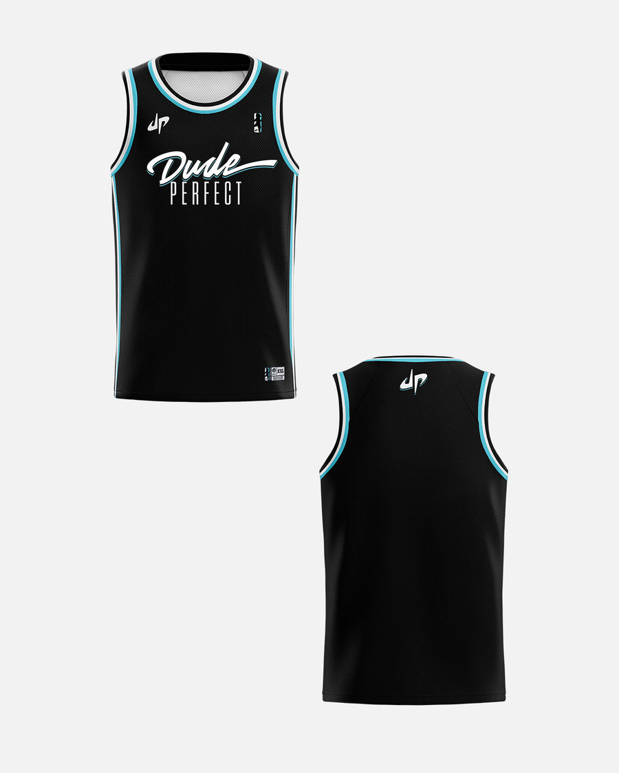 Customizable Basketball Jersey (Black)