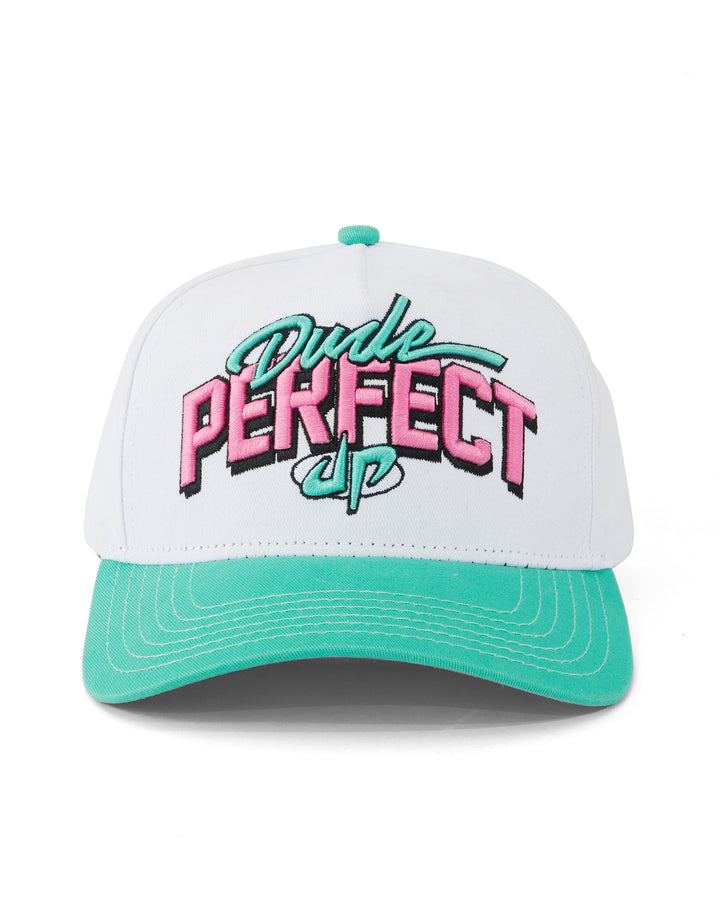 Retro Dude Script Snapback Hat