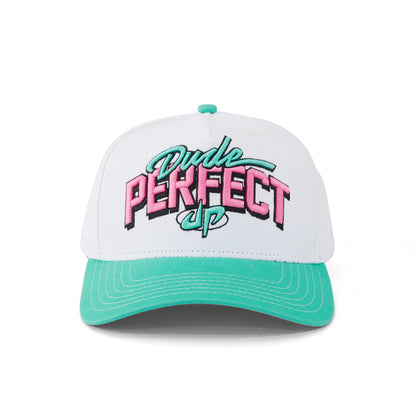 Retro Dude Script Snapback Hat