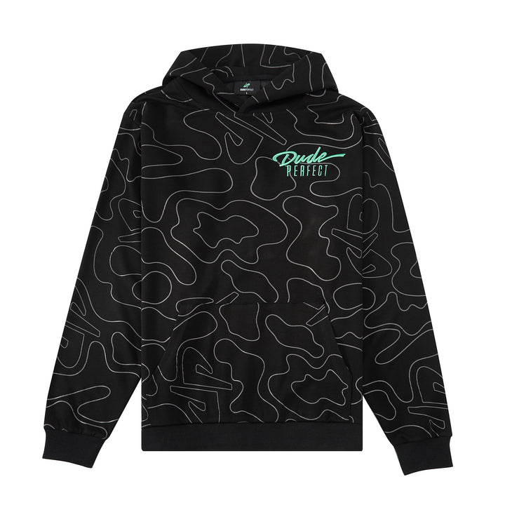 Topography Adult Hoodie