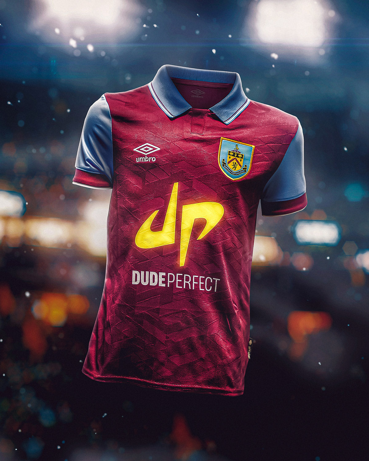 Dude Perfect x Burnley Adult Soccer Jersey (Home Jersey)