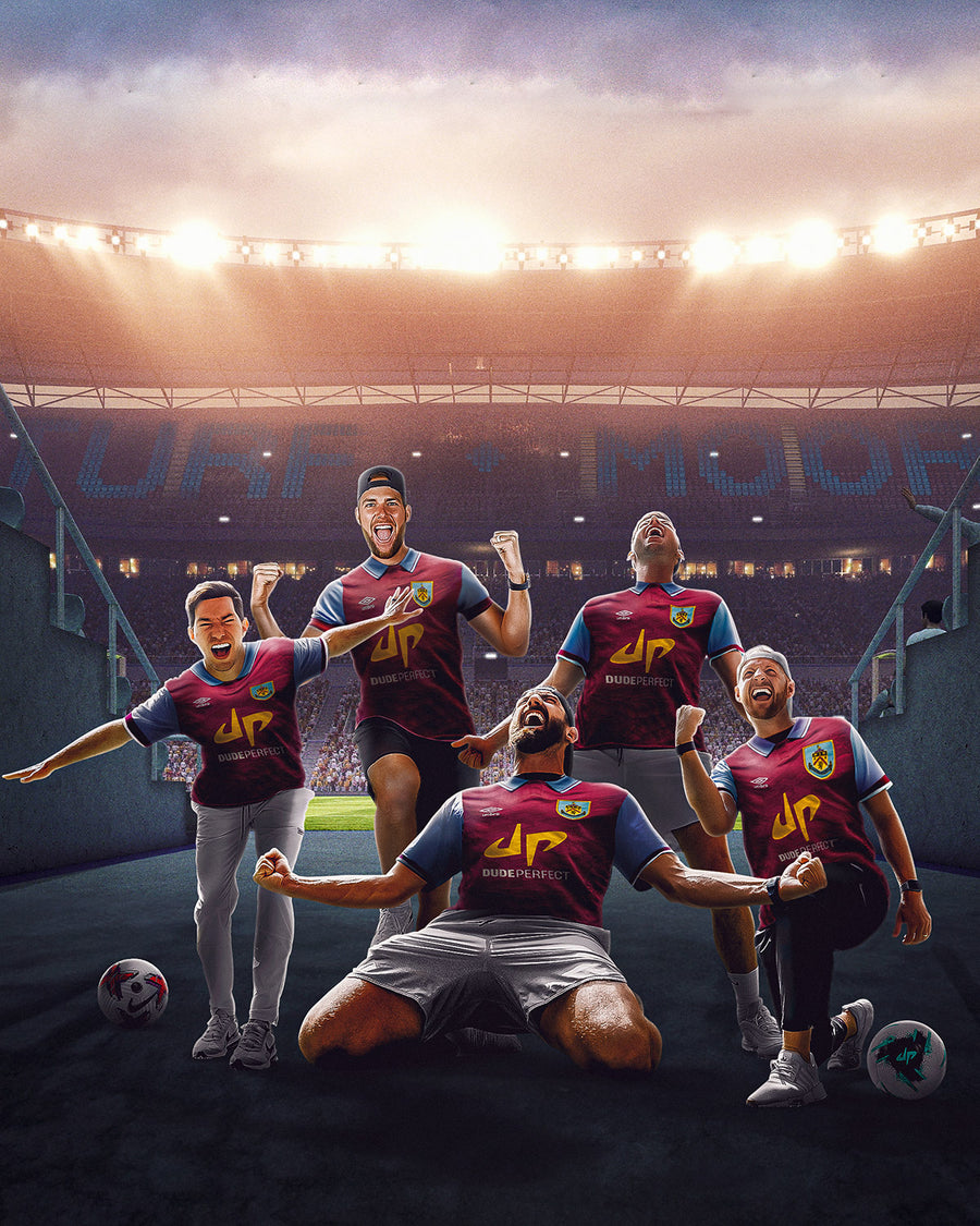 Dude Perfect x Burnley Toddler Soccer Kit (Third Kit)