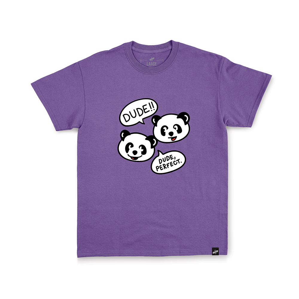 Dude Perfect Panda Comic Tee – Dude Perfect Official