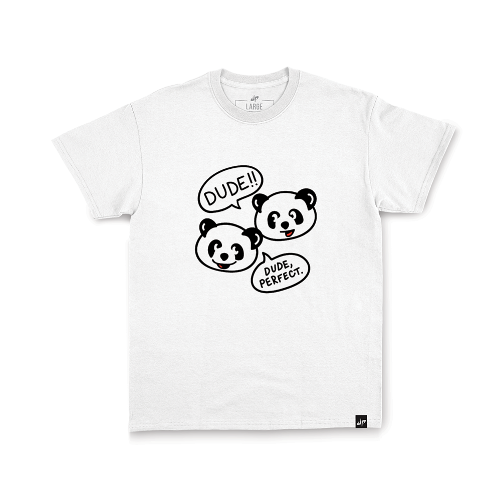 Dude Perfect Panda Comic Tee