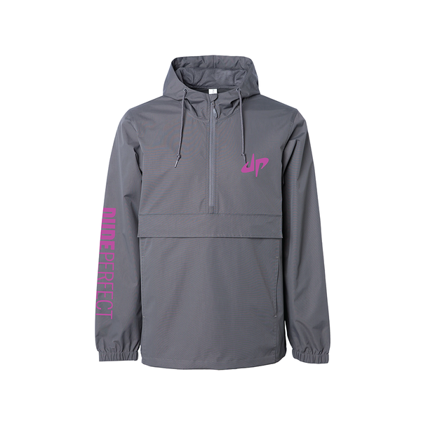 GNU LOGO ANORAK JACKET Sサイズ ダークグレー DP1029-GRY_grande.png?v=1726338970