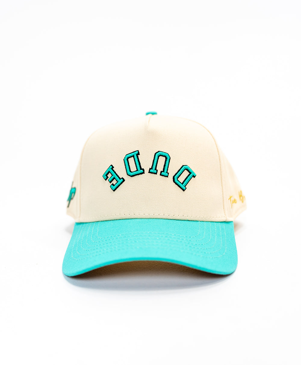 The DUDE Hat - Cream/Mint – Dude Perfect Official