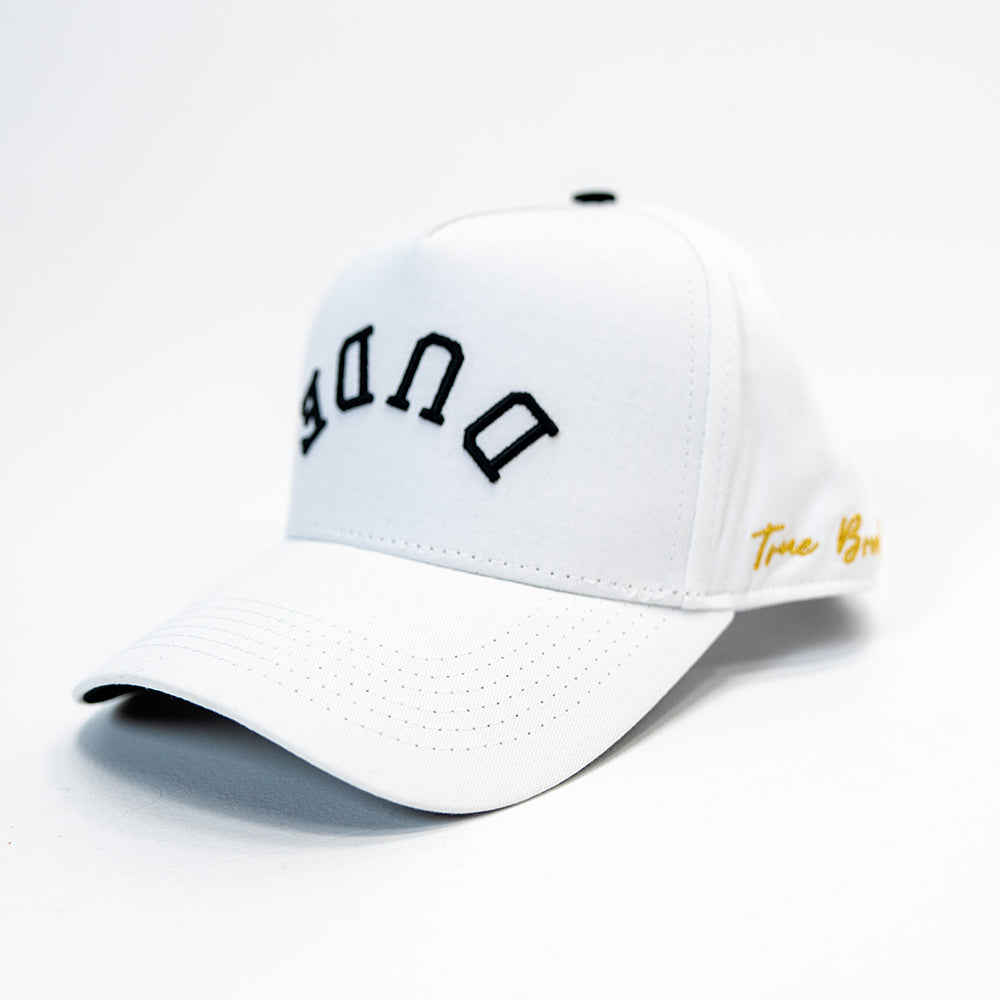 The DUDE Hat - White/Black