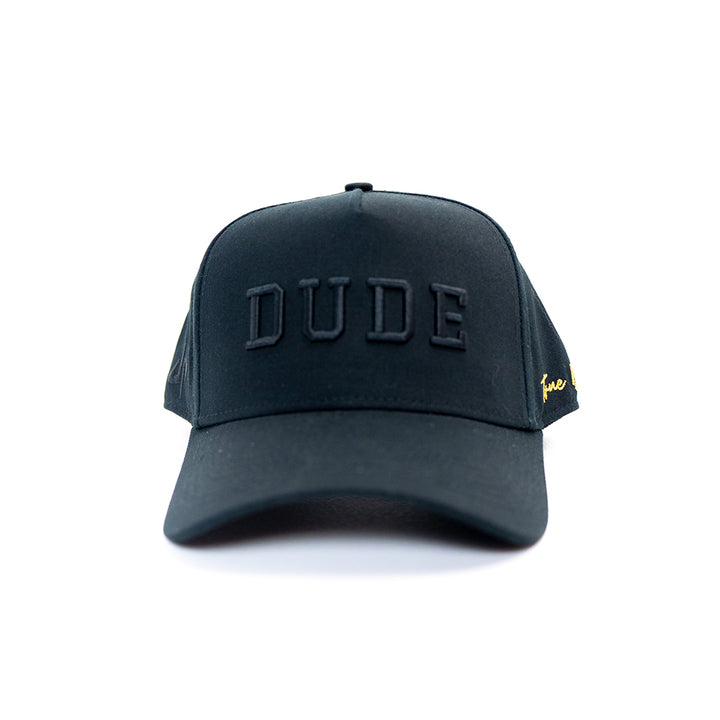 True Brvnd Adult Hat - The DUDE Hat - Black Out