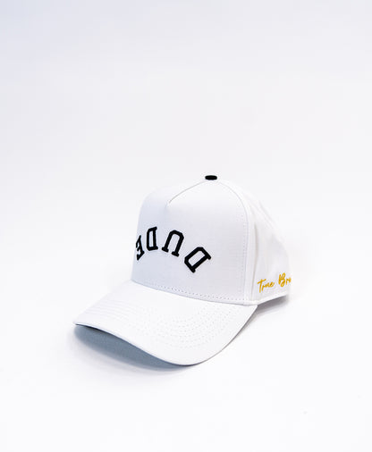 The DUDE Hat - White/Black