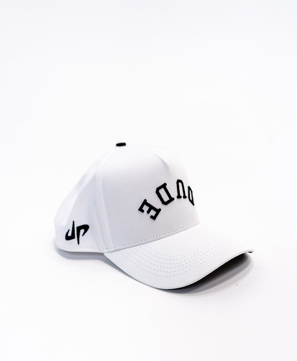 The DUDE Hat - White/Black