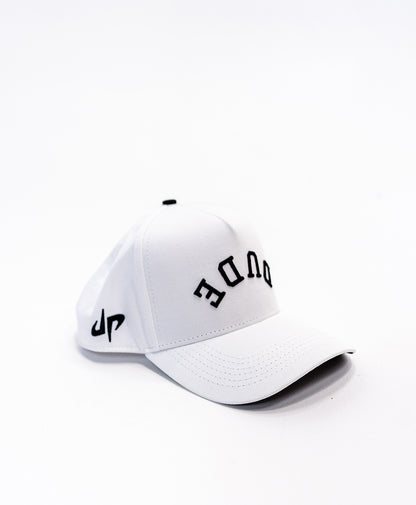 The DUDE Hat - White/Black