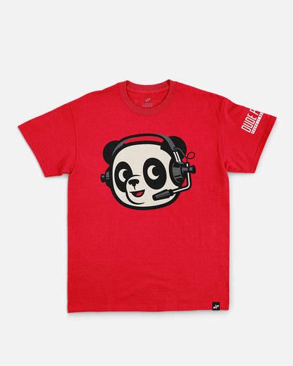 John Panda Headset Tee (Red)
